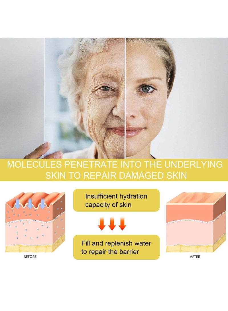 West&Month Snake Oil Essence Dark Yellow Brightening Firming Skin Diminishing Fine Lines Hydrating Moisturizing Essence 30ml