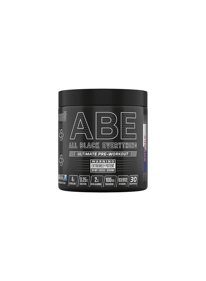 Applied Nutrition ABE Pre Workout 375g Energy Flavor 30 Servings