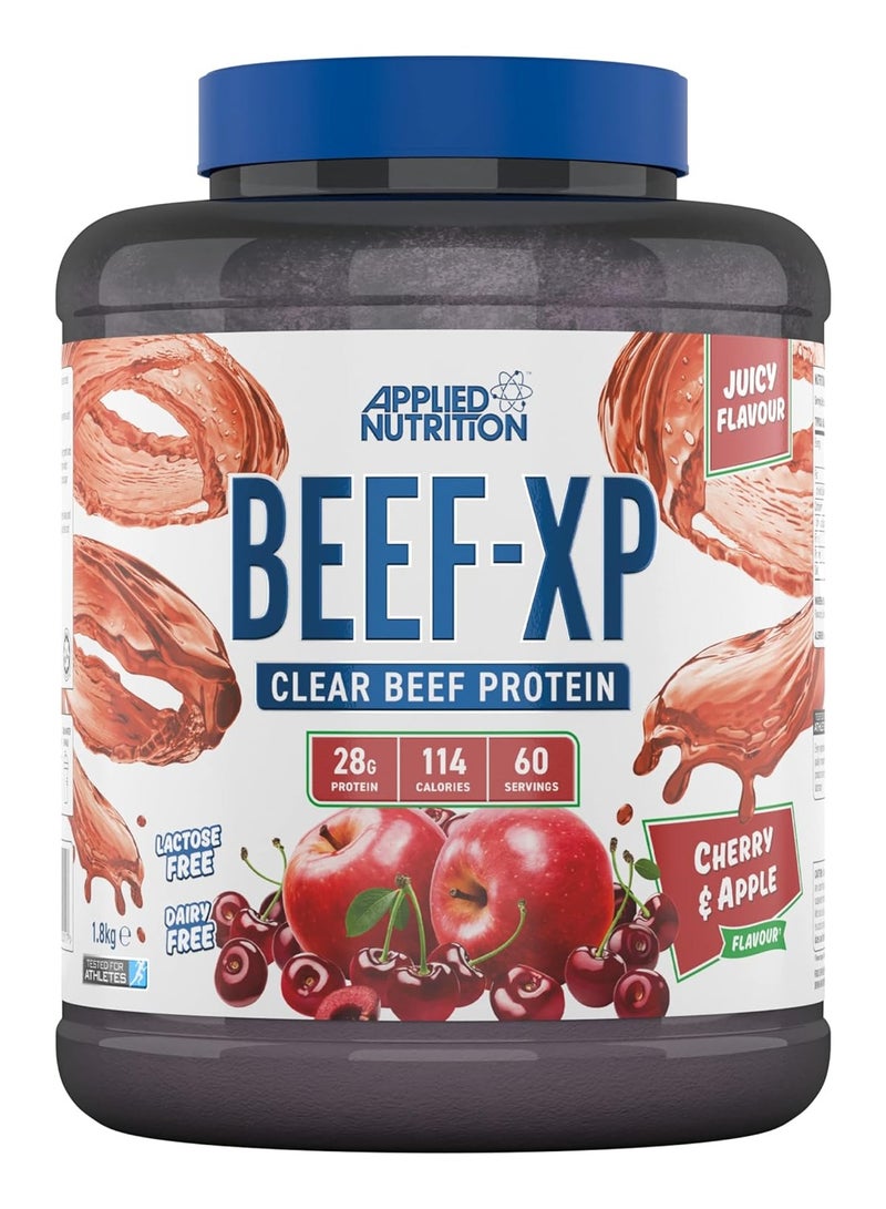 Applied Nutrition Beef-XP 1.8kg Cherry & Apple Flavor 60 Serving