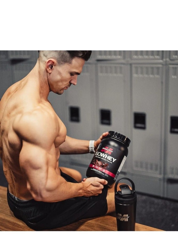 Whey 100% Protein Isolate, Enhance Build Muscle Vanilla Flavor, 5 Lbs