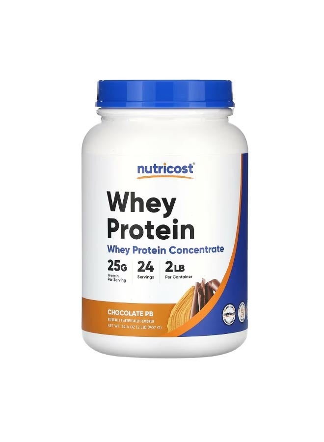 Whey Protein Chocolate Pb 2 Lb 907 G