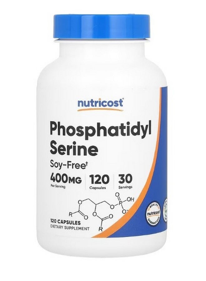 Phosphatidyl Serine 400 Mg 120 Capsules 100 Mg Per Capsule