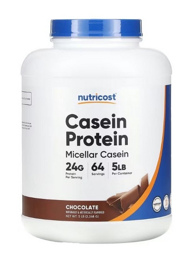 Casein Protein Chocolate 5 Lb 2268 G