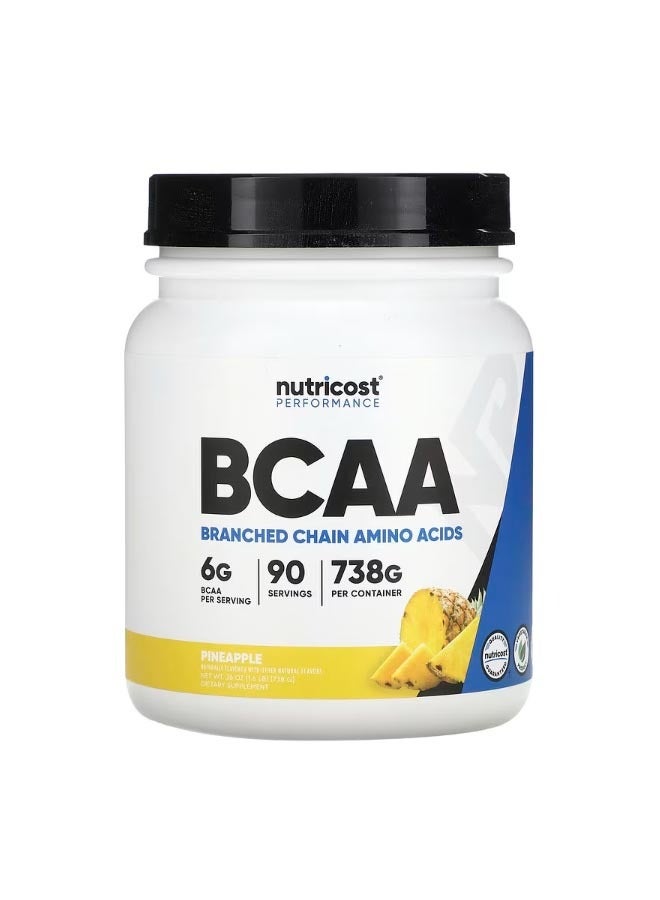 Performance Bcaa Pineapple 1.6 Lb 738 G