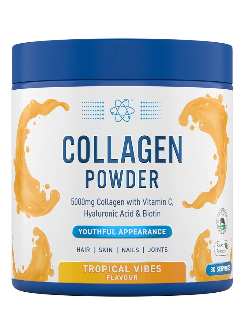Applied Nutrition Collagen Powder Tropical Vibes Flavor 165g 30 Serving