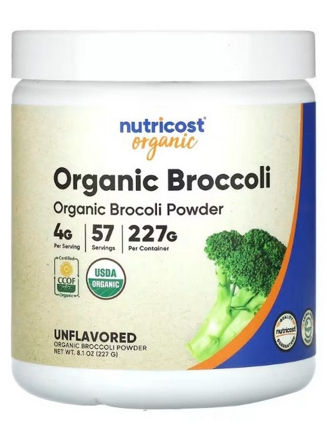Organic Broccoli Powder Unflavored 8.1 Oz 227 G