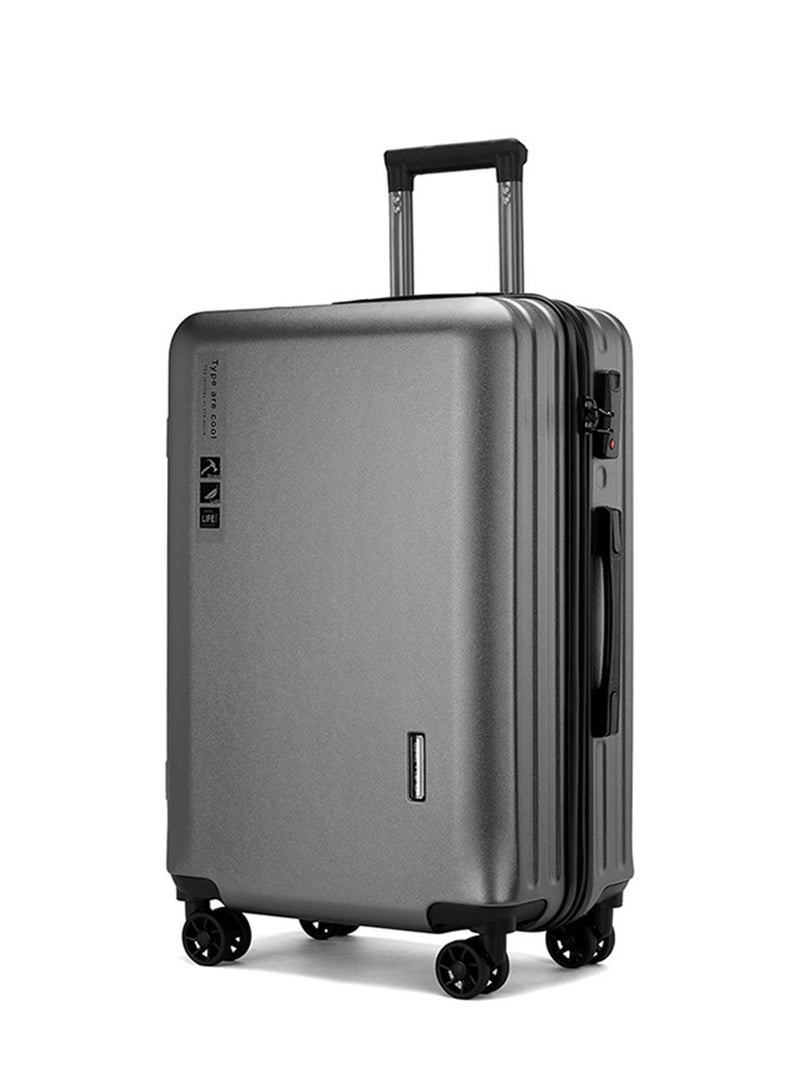 Lightweight Luggage Checked Bag- 24 Inches Hardshell Suitcase Spinner Luggage for Travel | ABS Medium Size Luggage with Spinner Wheels 4