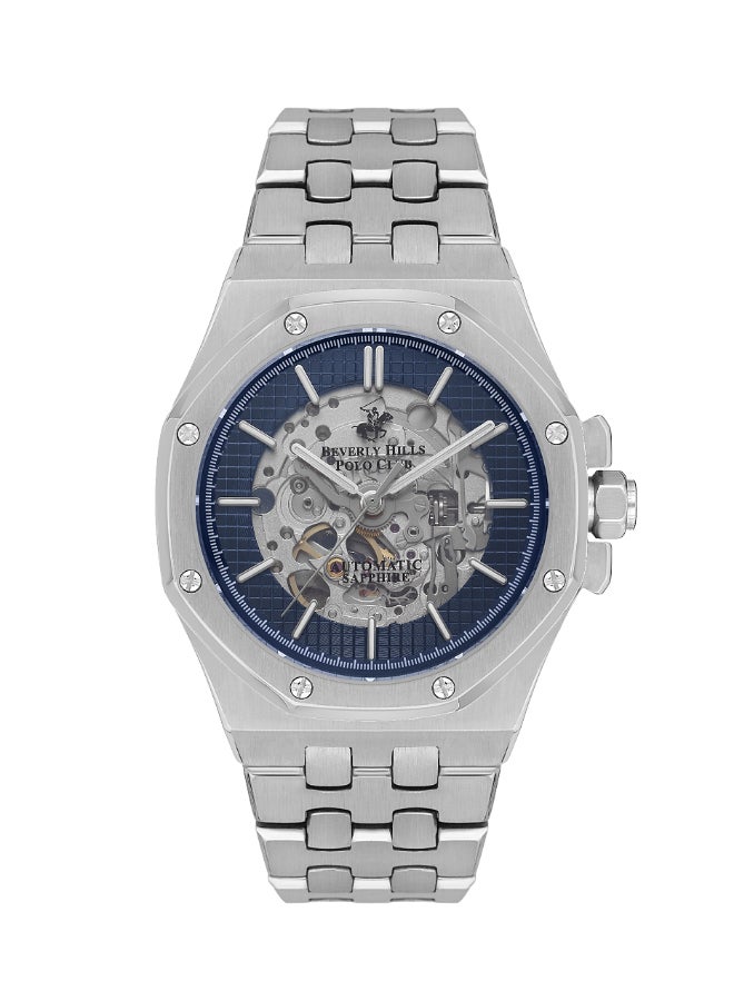 Beverly Hills Polo Club Men 's Dark Blue Dial Automatic watch - BP3573X.390