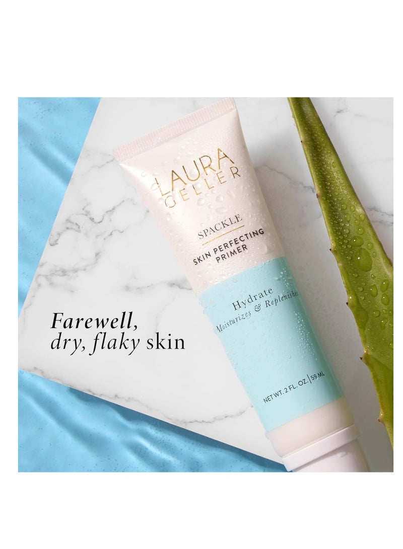 LAURA GELLER NEW YORK Spackle Primer - Hydrate - Super-Size 2 Fl Oz - Hyaluronic Acid Makeup Primer for Mature Skin