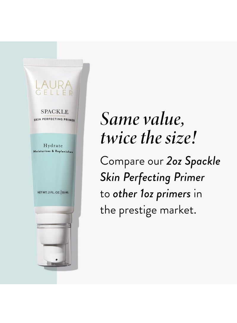 LAURA GELLER NEW YORK Spackle Primer - Hydrate - Super-Size 2 Fl Oz - Hyaluronic Acid Makeup Primer for Mature Skin