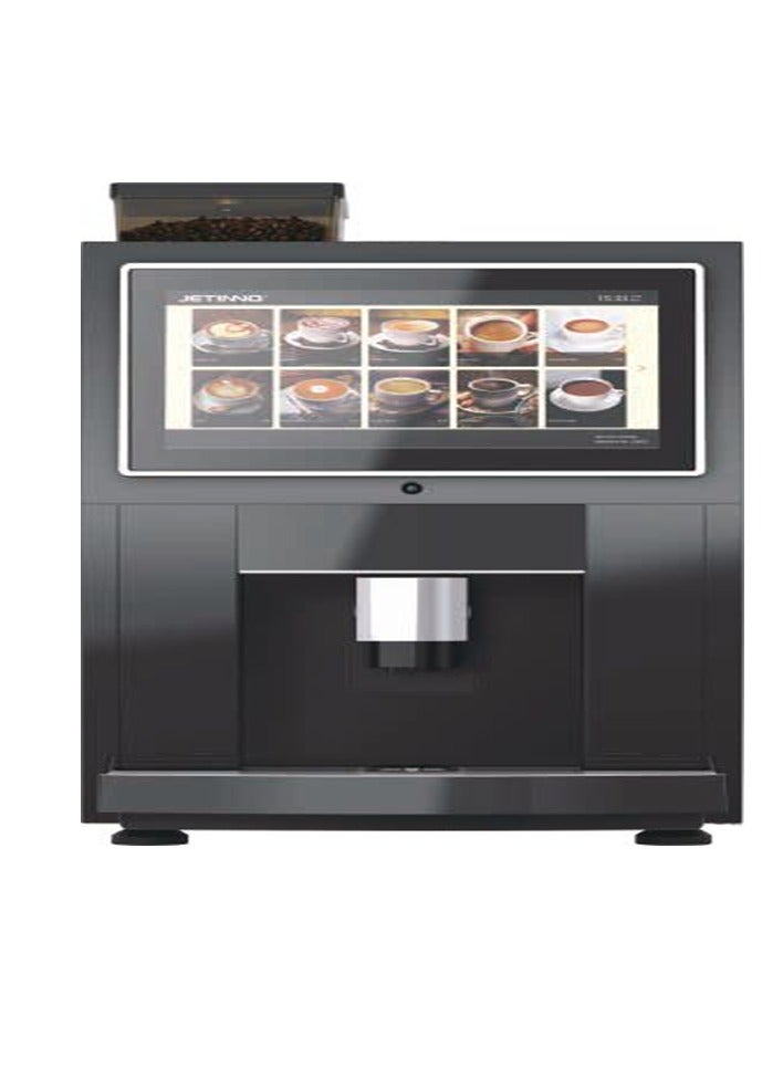 Jetinno Commercial Desktop Coffee Machine JL24 | Instant Model | Table Top Machine | Fully Automatic Bean to Coffee Cup Machine | Black