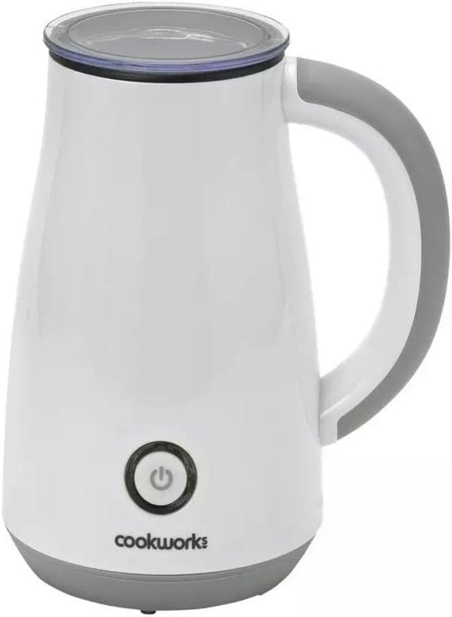 Cook works 450ml Milk Frother & Warmer White