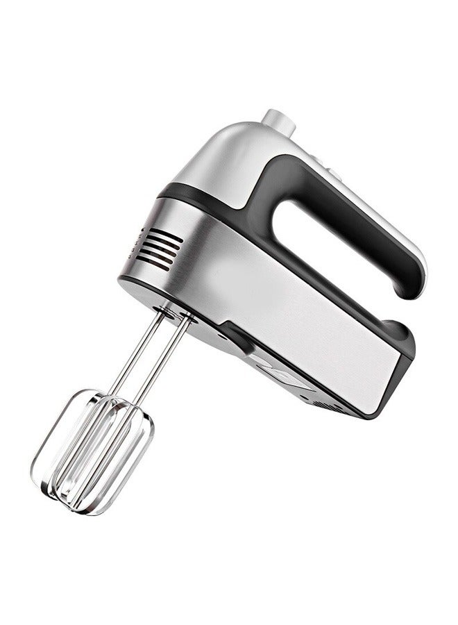 Electric Hand Mixer Five Speed ​​Turbo Powerful Baking Assistant Adjustment Beater Dough Stirrer for Cookies Brownies