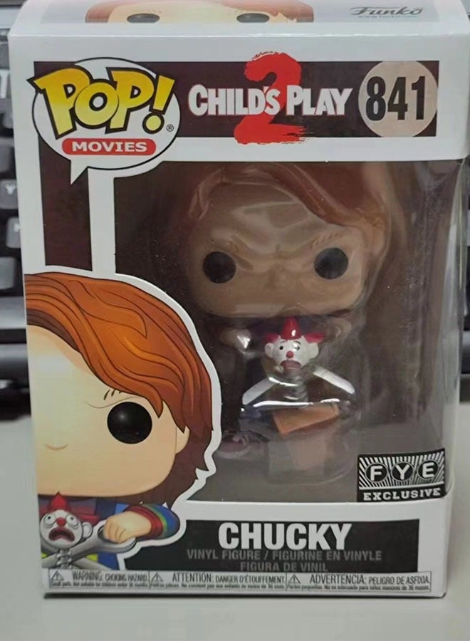 Funko Pop Child's Play Chucky #841 Vinly Figure Action Figure Toys Gifts for Children