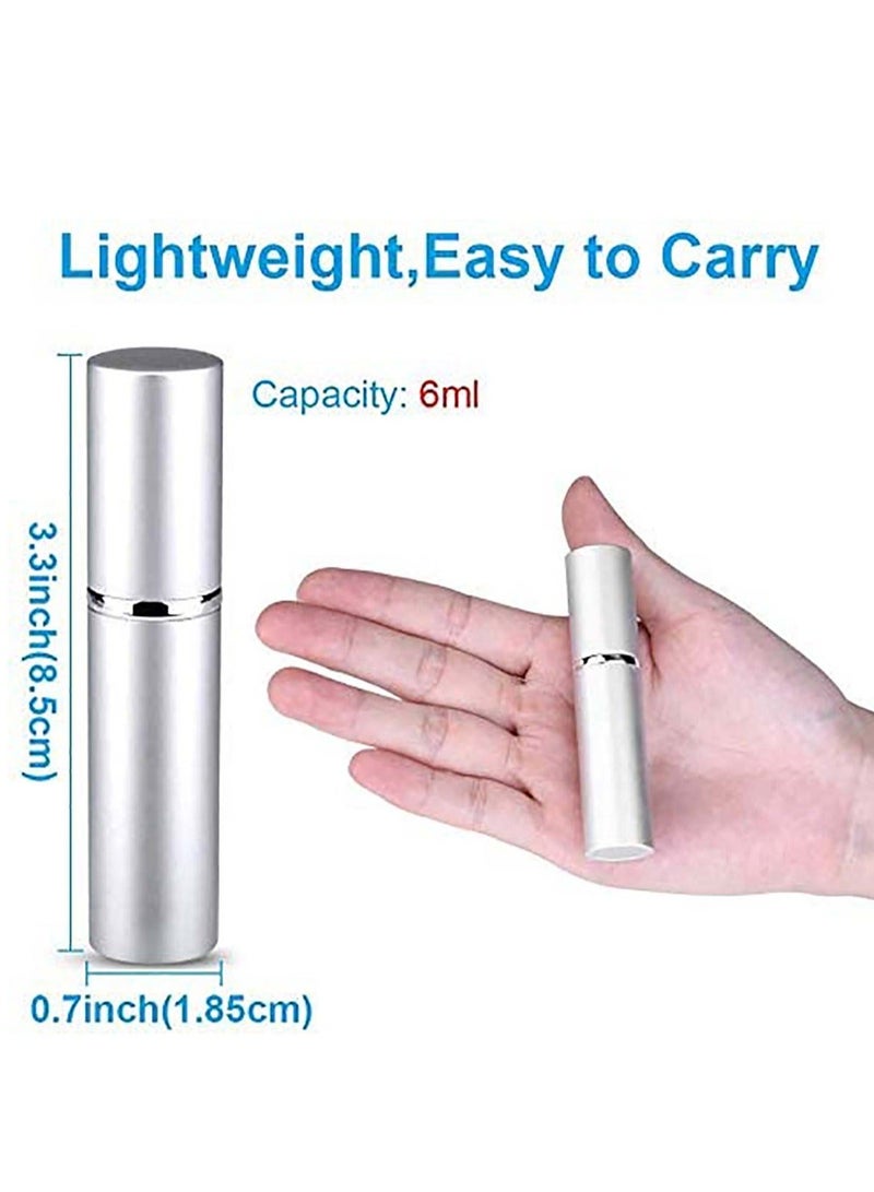 Mini Perfume Atomisers Bottles Refillable Fine Mist Spray Portable Travel Atomizer Bottle Set with Funnel and Diffuser Pump
