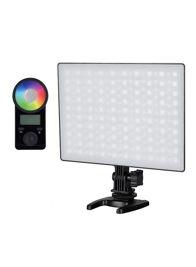 YN300 Air II LED Video Light Panel RGB 3200K-5600K Photography Fill-in Lamp 10 Lighting Effects CRI 95+ with Remote Control for Studio Outdoor Wedding Portrait Photography