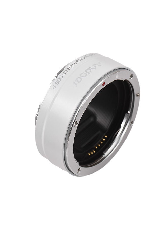 EF-EOSR Auto Focus Camera Lens Adapter Ring IS Image Stabilization Electronic Aperture Control EXIF Information Replacement for Canon EF EF-S Lens to Canon EOS R RF Mount Full Frame Cameras