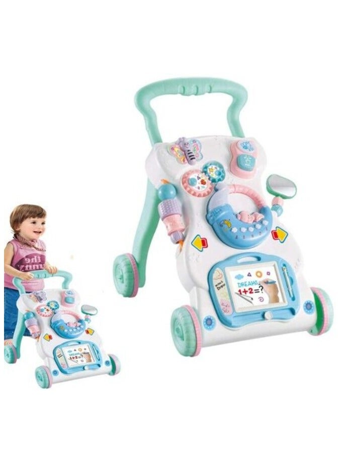 Baby Walker Baby Playing Kit with Walker Best Gift for Babies 6-18 Months Standing And Walking, Intellectual Development