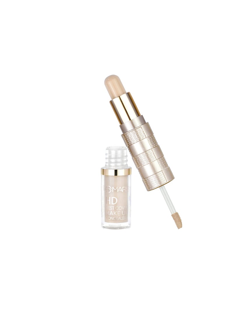 Mars HD Liquid Full coverage Matte Finish All Skin Concealer and Contour Stick Concealer 58542 2  Cream 9.6g