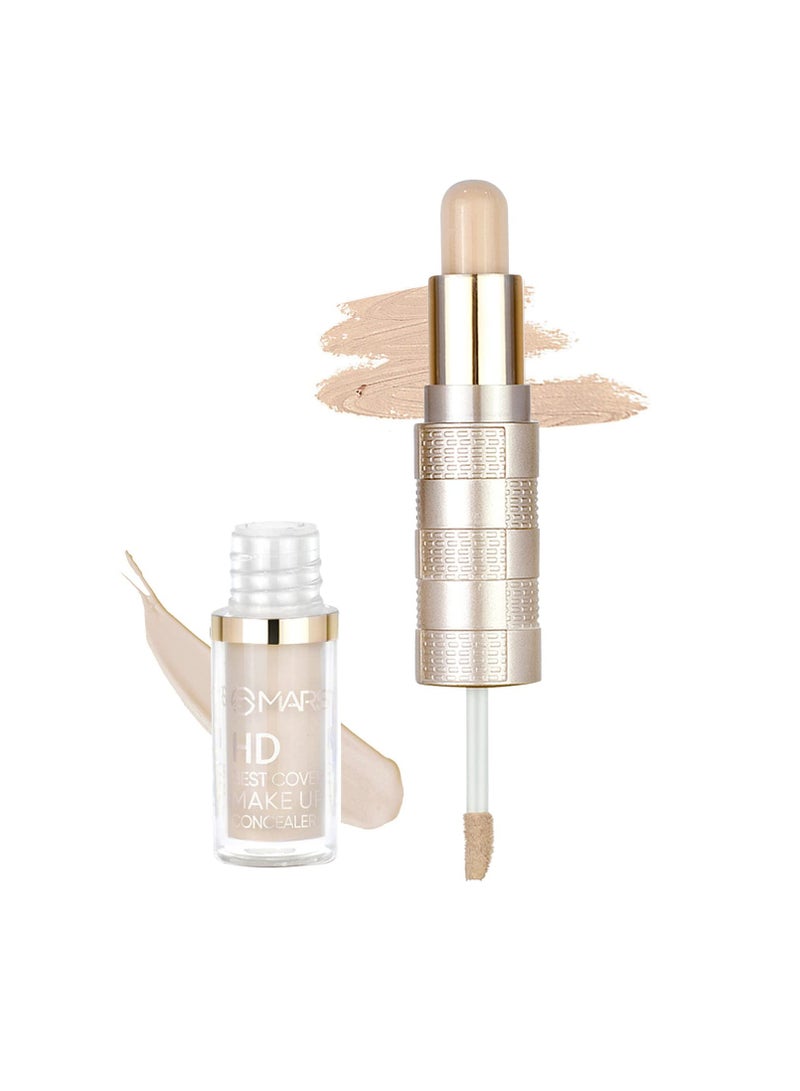 Mars HD Liquid Full coverage Matte Finish All Skin Concealer and Contour Stick Concealer 58542 2  Cream 9.6g