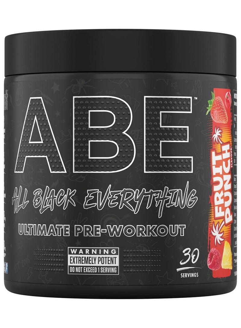 ABE Ultimate Pre-Workout 375g Fruit Punch flavor 30 serving