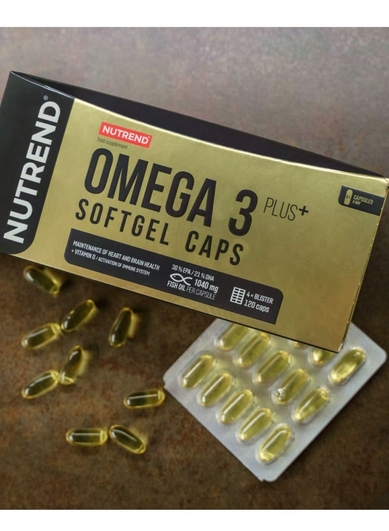 Omega 3 Plus Soft gel Caps 120 Capsule