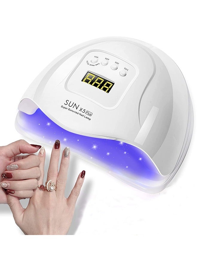 Professional LED UV Nail Dryer Gel Polish Lamp Salon Manicure SUN X5 MAX 80w