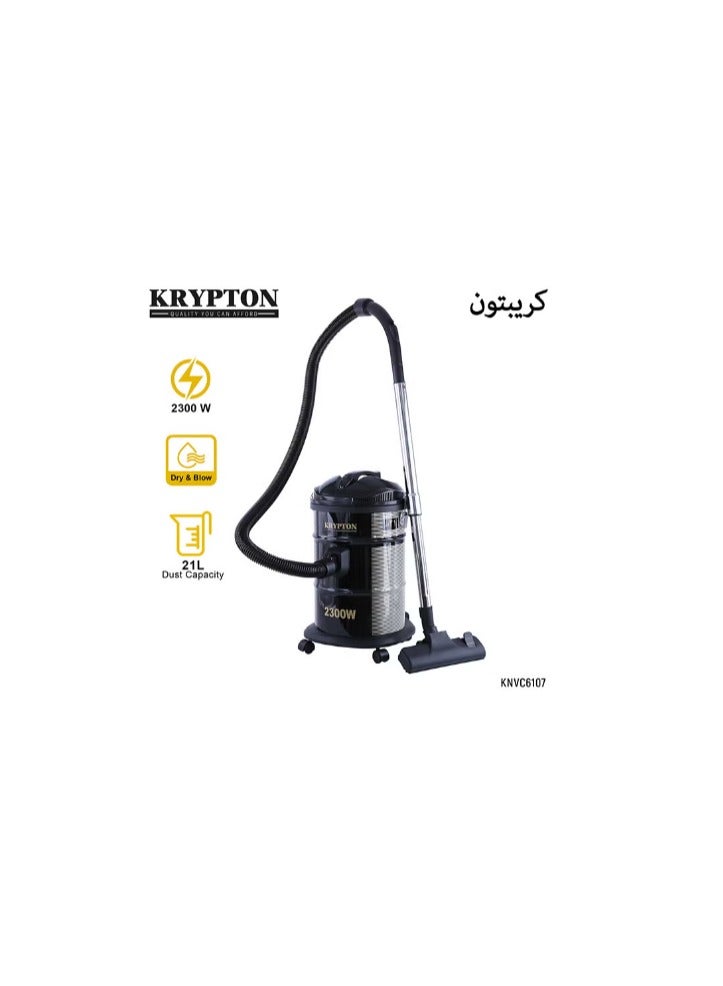 Vacuum Cleaner 21 L 2300 W KNVC6107 Black