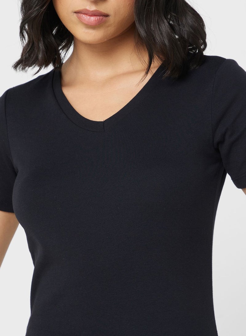 Woman Slim Fit Short Sleeve T-Shirt
