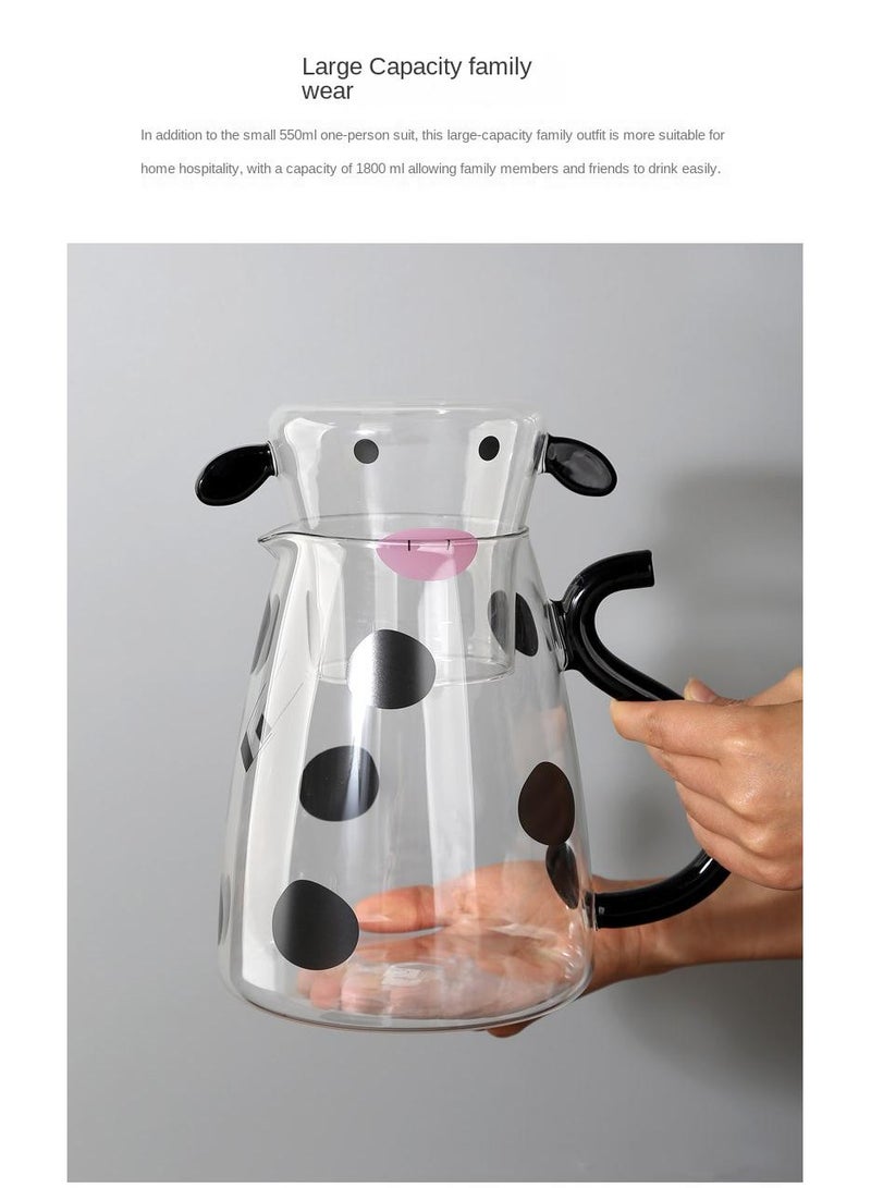 1800ml Creative Cold Water Household Glass Cup