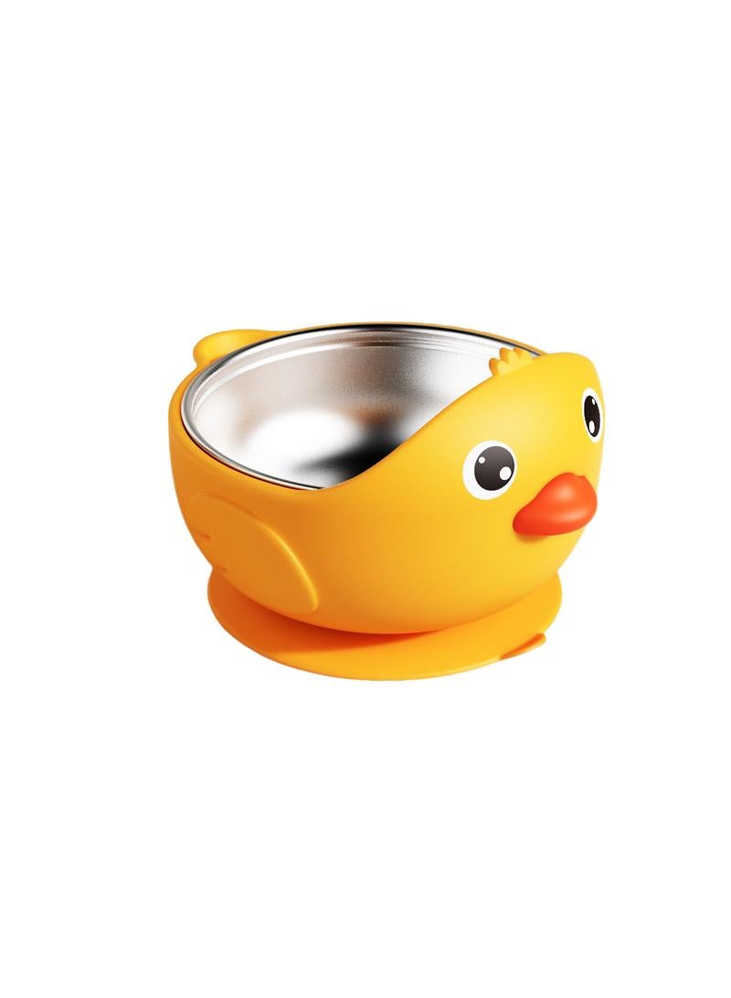 Silicone Cartoon Baby Suction Cup Complementary Bowl