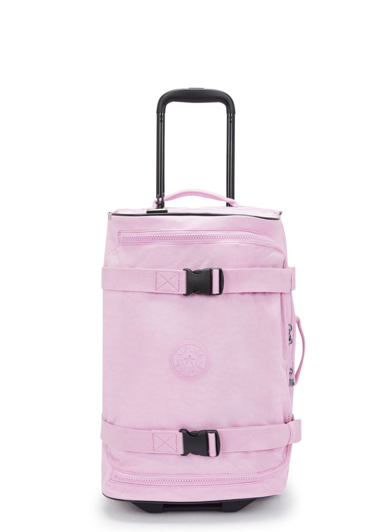 KIPLING-Aviana S-Small wheeled luggage-Blooming Pink