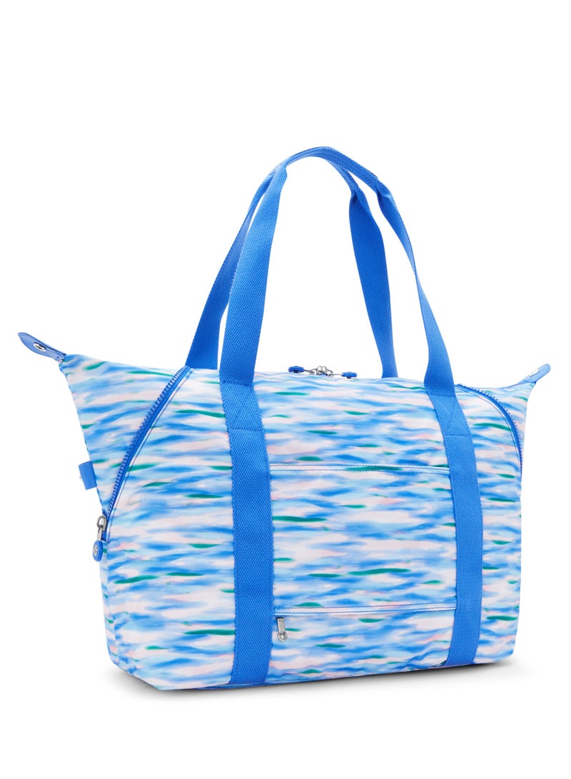 KIPLING-Art M-Large Tote-Diluted Blue