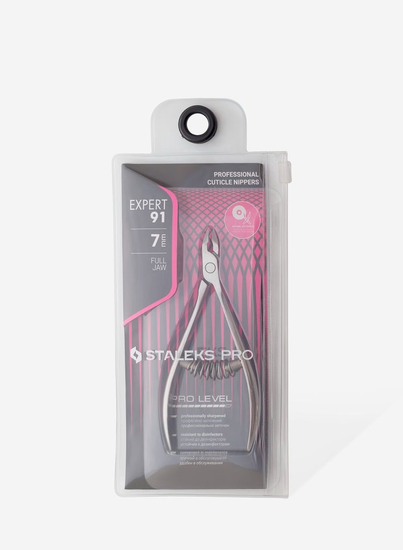 Professional Cuticle Nippers - EXPERT 91 | 7 mm