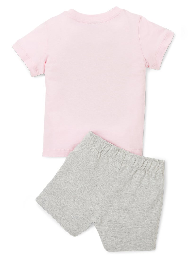 Minicats Infant Baby T-Shirt and Shorts Set