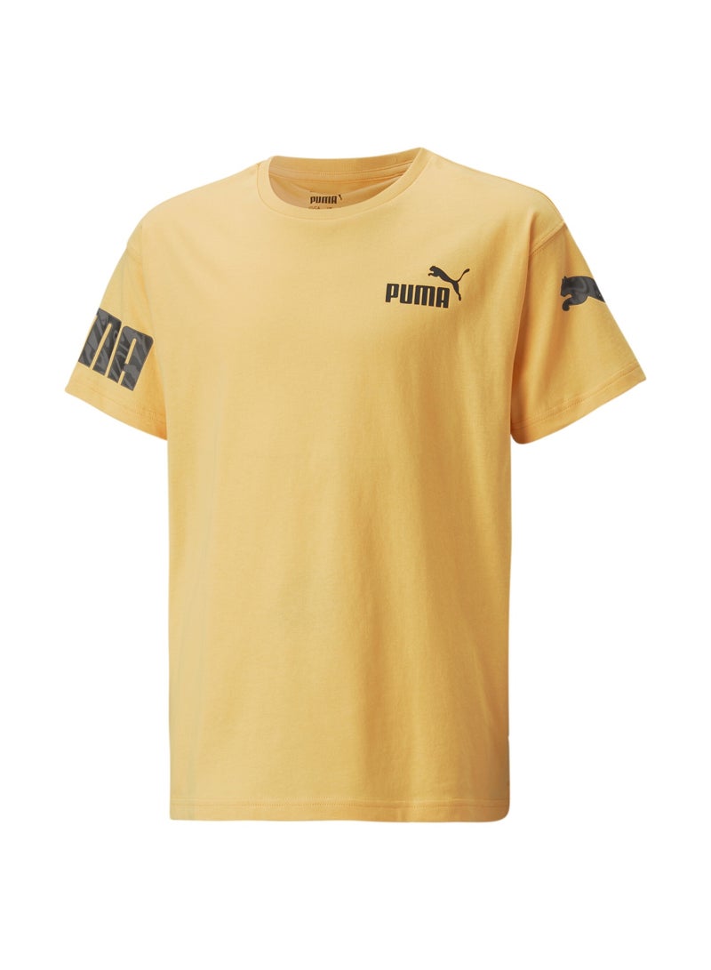 POWER SUMMER Kids Boys Short Sleeve T-Shirt