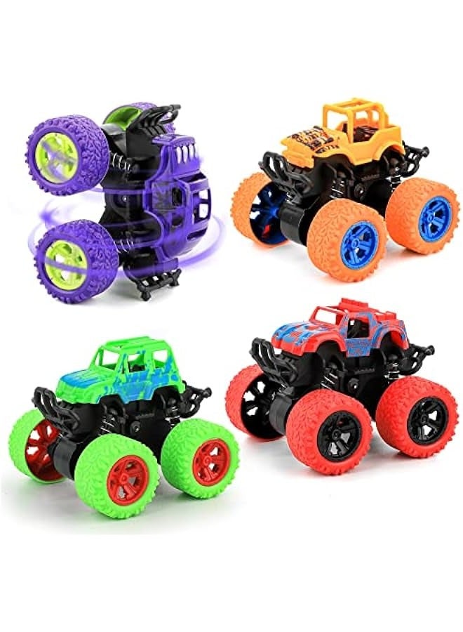 Monster Truck Mountain Buggy Toy, Doodle Buggy 4 Piece Toy Vehicles for Boys or Girls Ages 3+.