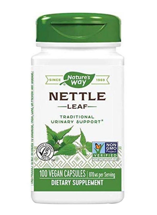 Nettle Leaf Herbal Supplements - 100 Capsules