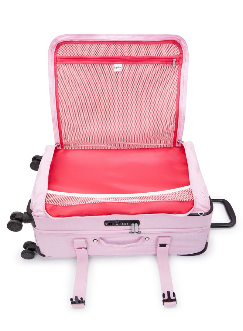 Spontaneous M-Medium wheeled luggage Blooming Pink-I6918R2C