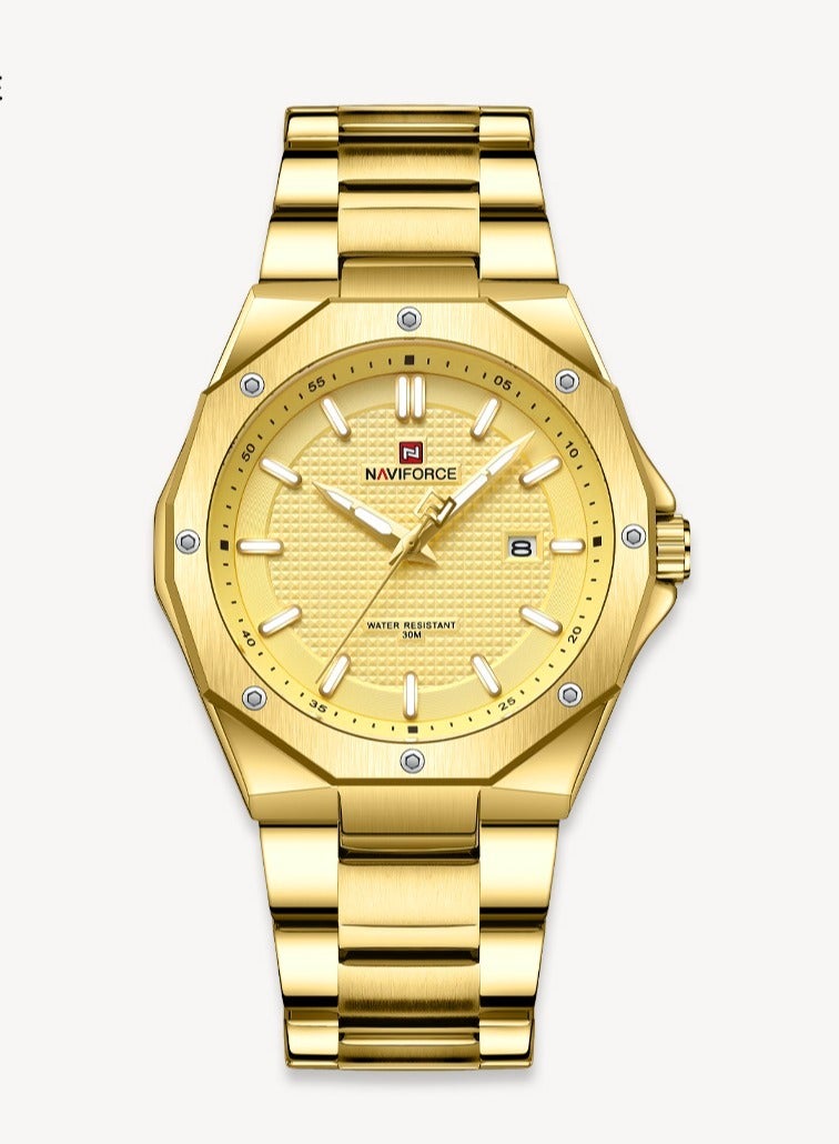 NAVIFORCE NF9200 Men Luxury Watches Business Fashion High Quality Stainless Steel Quartz Wristwatch