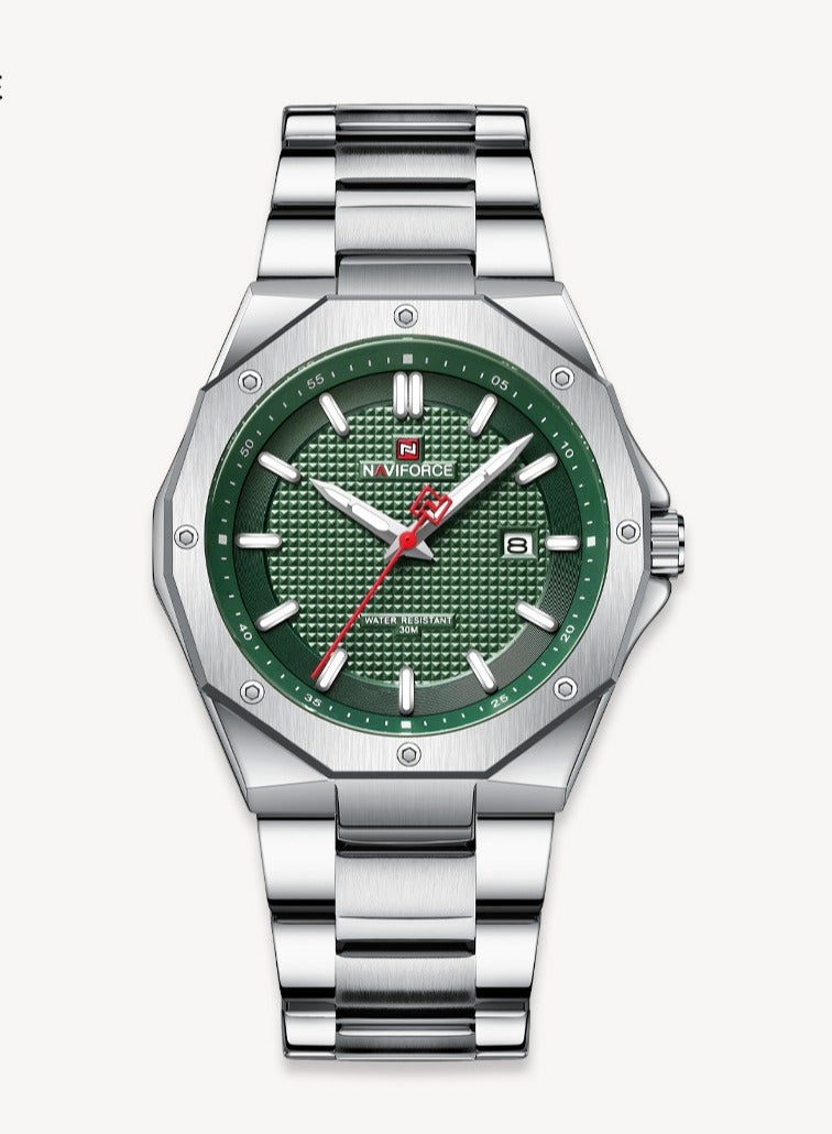 NAVIFORCE NF9200 Men Luxury Watches Business Fashion High Quality Stainless Steel Quartz Wristwatch