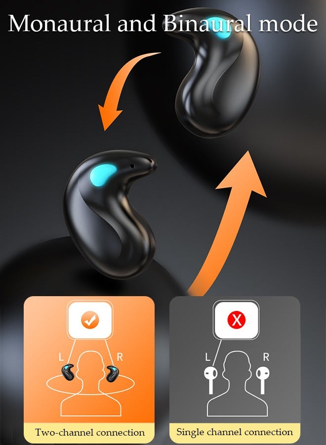 Wireless Earbuds Bluetooth 5.3  in Ear Headphones with Charging Case and LED Power Display, Sweatproof Earphones Built-in Mic Bass Stereo Sound Headset for Sport Workout Office