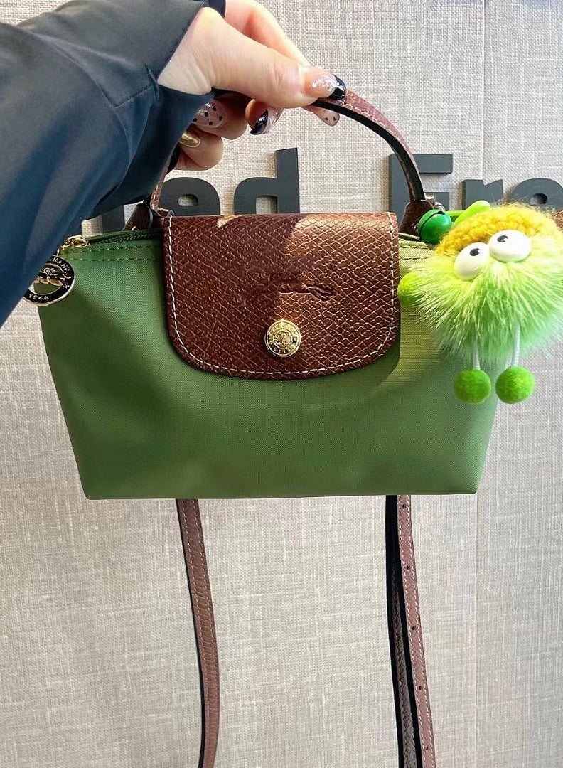 Longchamp Hand Carrying Crossbody Travel Bag