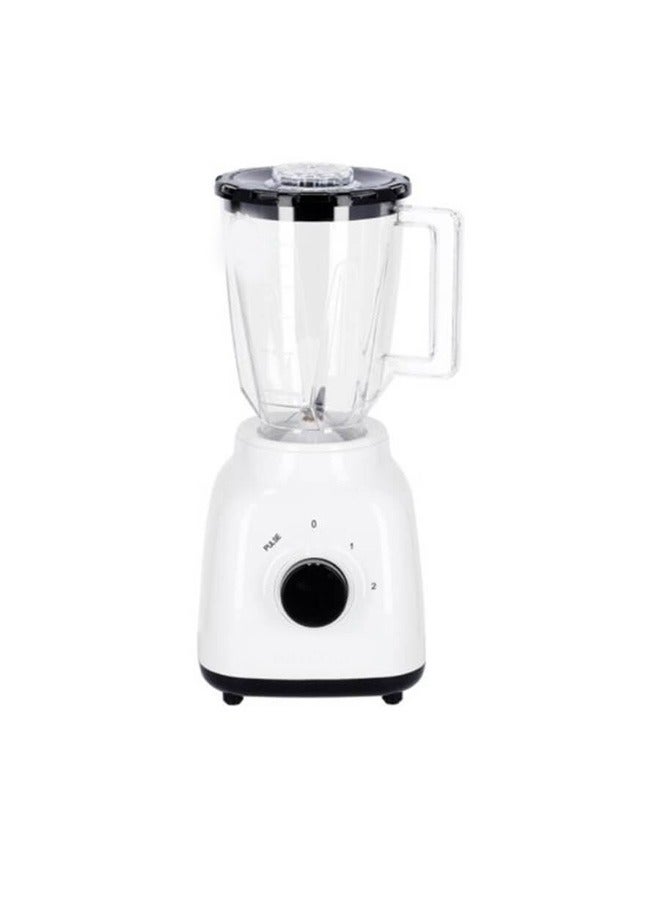 Attractive Stainless Steel Blender With Unbreakable Jar 1.5 Liter – White
