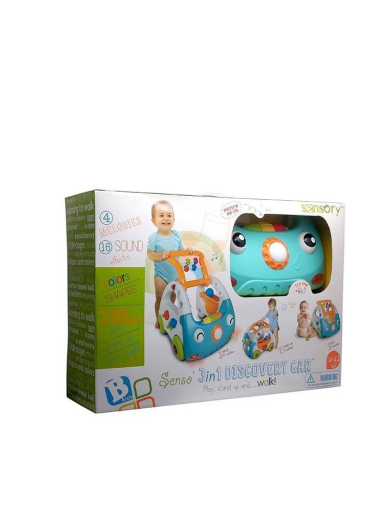 SENSO' 3 IN 1 DISCOVERY CAR WALKER