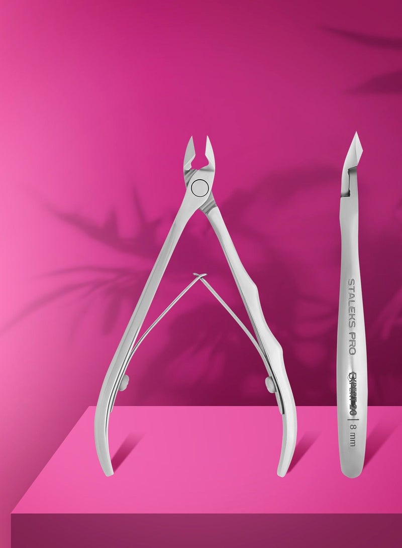 Professional Cuticle Nippers - EXPERT 20 | 8 mm