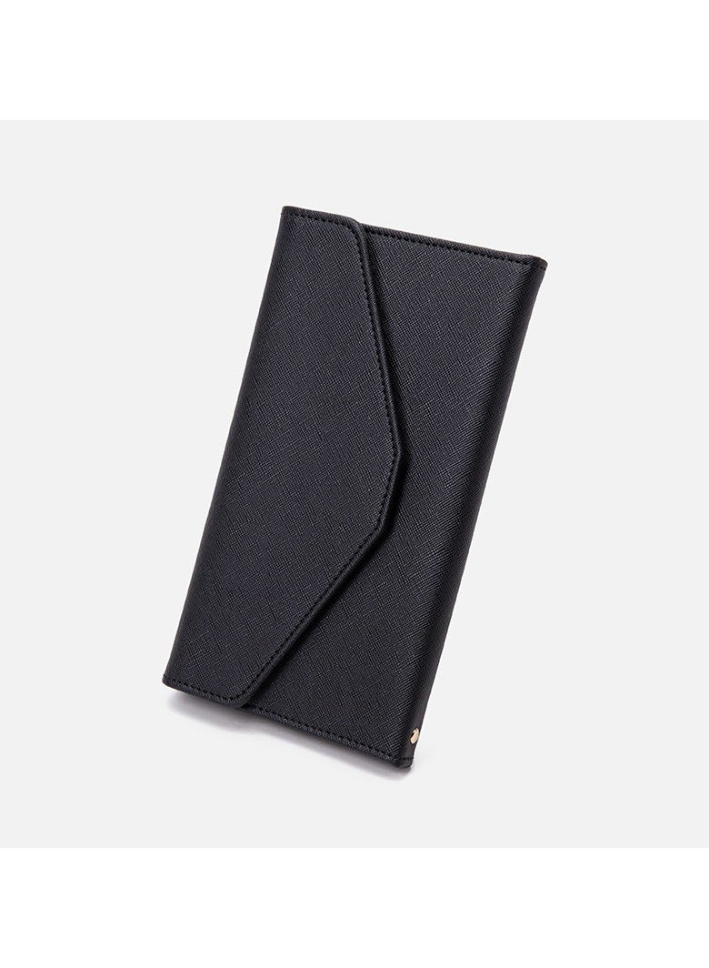 Black New RFID Multifunctional 8-Card Money Clip