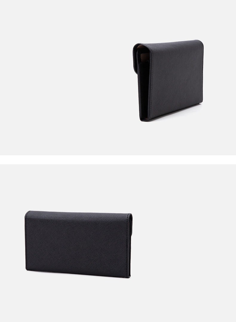 Black New RFID Multifunctional 8-Card Money Clip