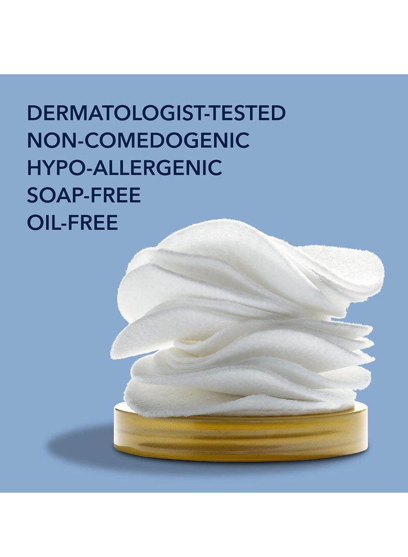 RoC Resurfacing Disks, Hypoallergenic Exfoliating Makeup Remover Pads for Wrinkles and Skin Tone, Hypo-Allegenic Skin Care, Oil-Free Daily Cleanser, 28 Count (Packaging May Vary)