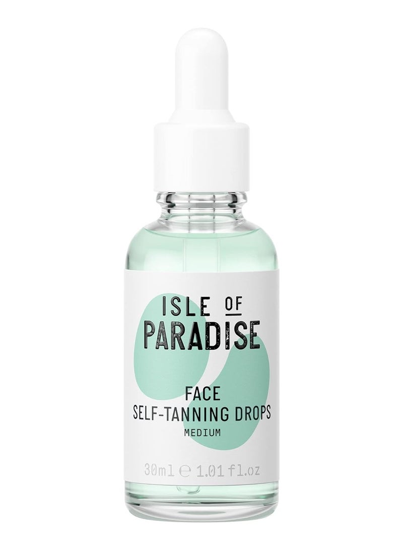 Isle of Paradise Self Tanning Drops - Color Correcting Self Tan Drops for Gradual Glow, Vegan and Cruelty Free, 1.01 Fl Oz